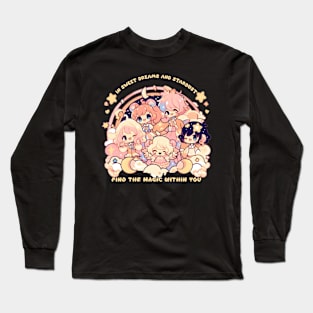 magic anime Long Sleeve T-Shirt